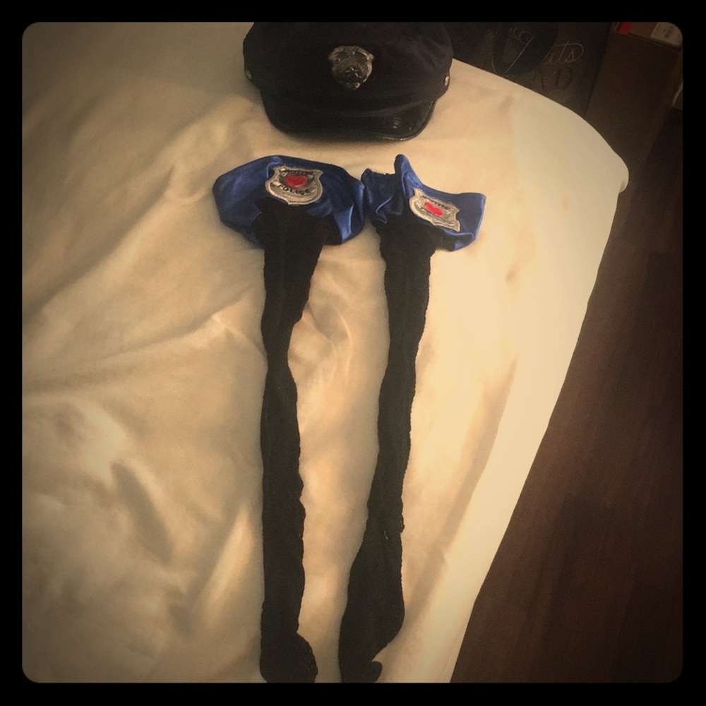 Halloween Police Woman Costume Accesories